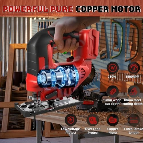 Cordless Jigsaw - 200W