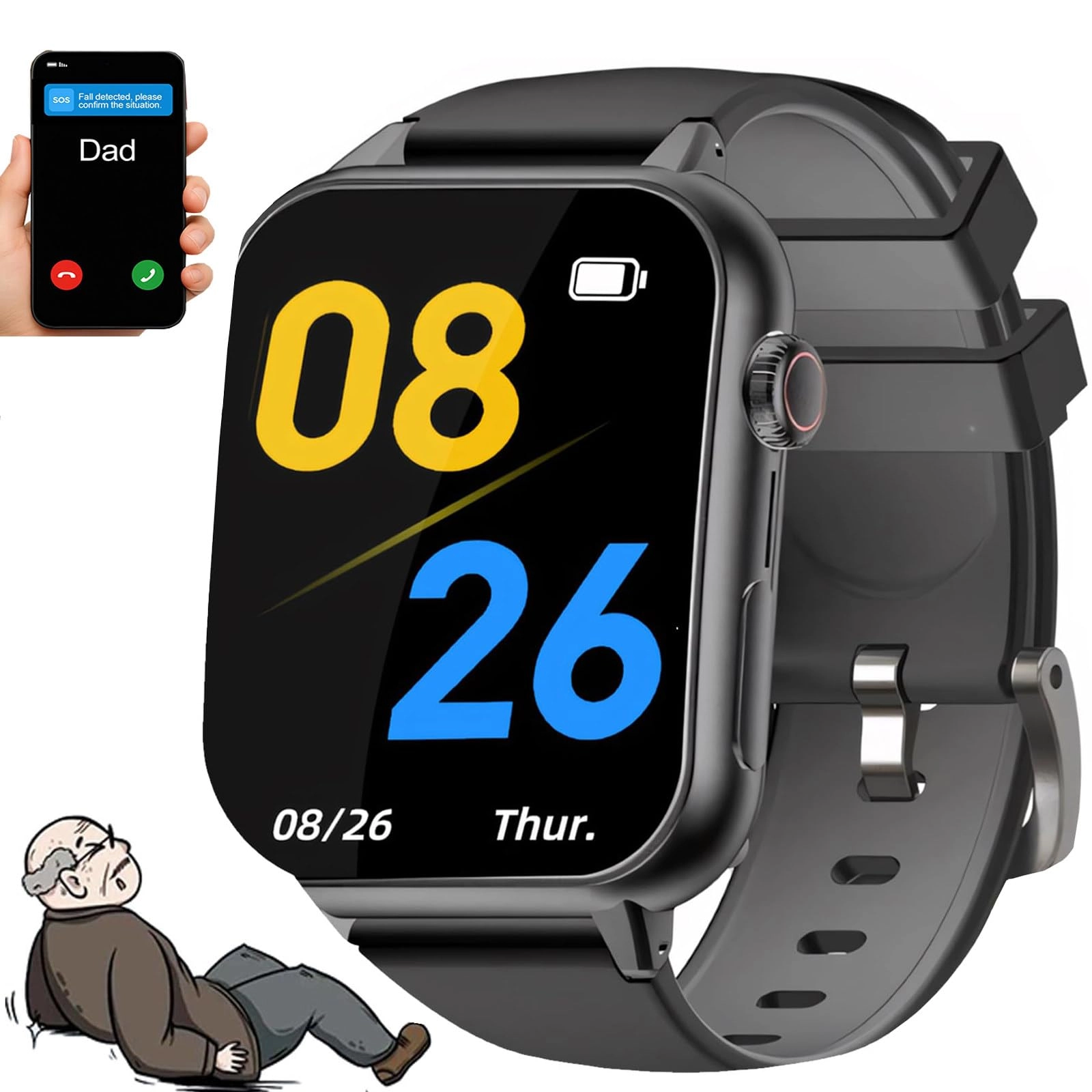 Smartwatch for Seniors LTE
