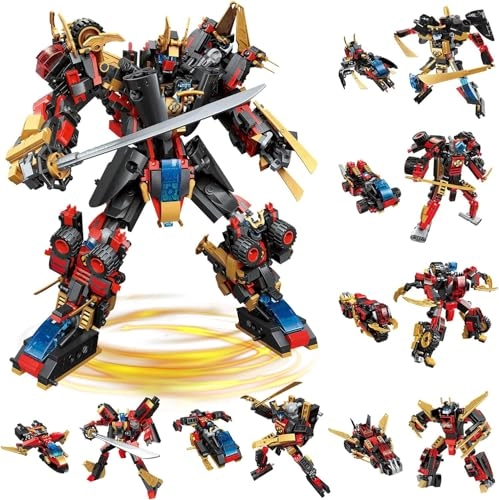 QLT QIAOLETONG Transformer Toys - 12 in 1 542 PCS