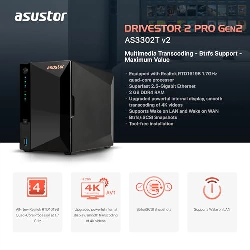 Drivestor 2 Pro Gen2 AS3302T 2-Bay