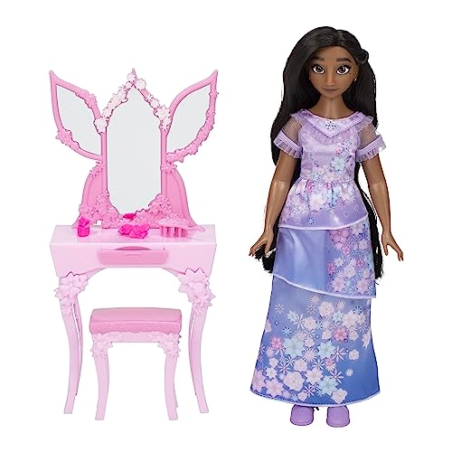 Isabela Fashion Doll + Flower Vanity