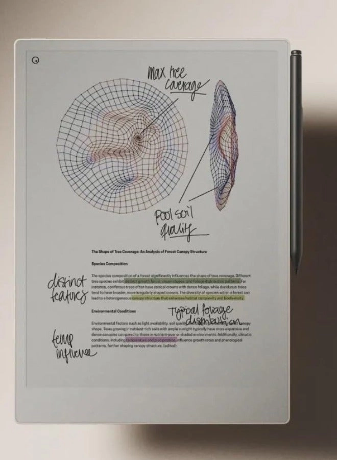 Paper Pro - 11.8 Inches + Marker Plus - built-in eraser