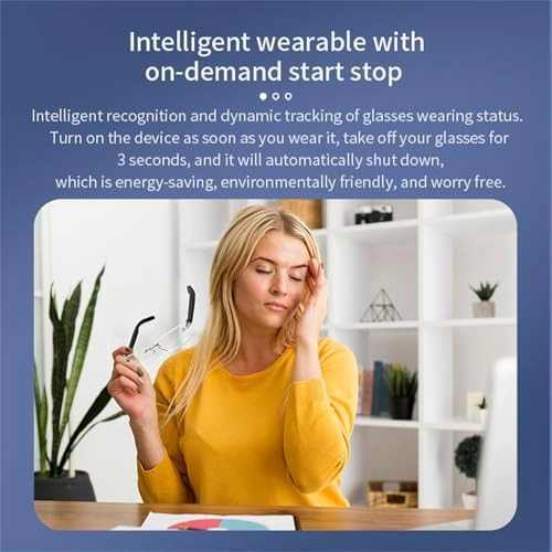 IVY-G06-1 - Frameless Bluetooth Smart Glasses Black