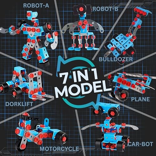 DIY Mechanic Kit Engineering - 6 months and up 158 pieces