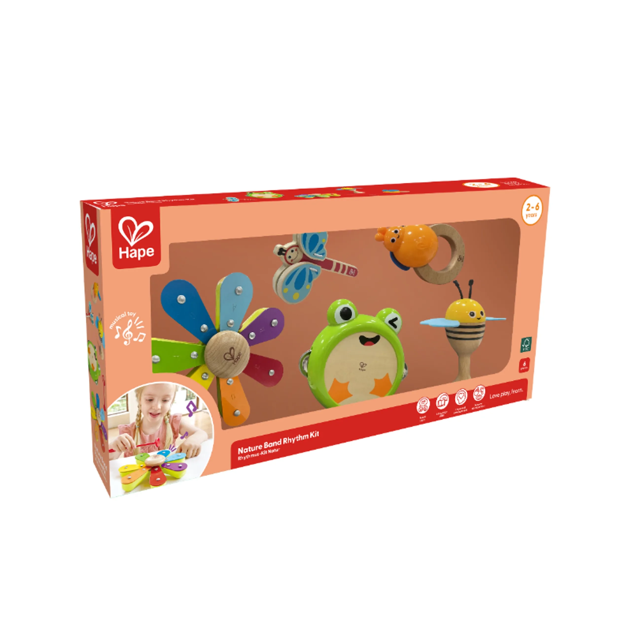 Nature Band Rhythm Kit - 2+