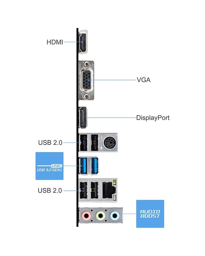 H610M-G - DDR4 Micro-ATX LGA 1700