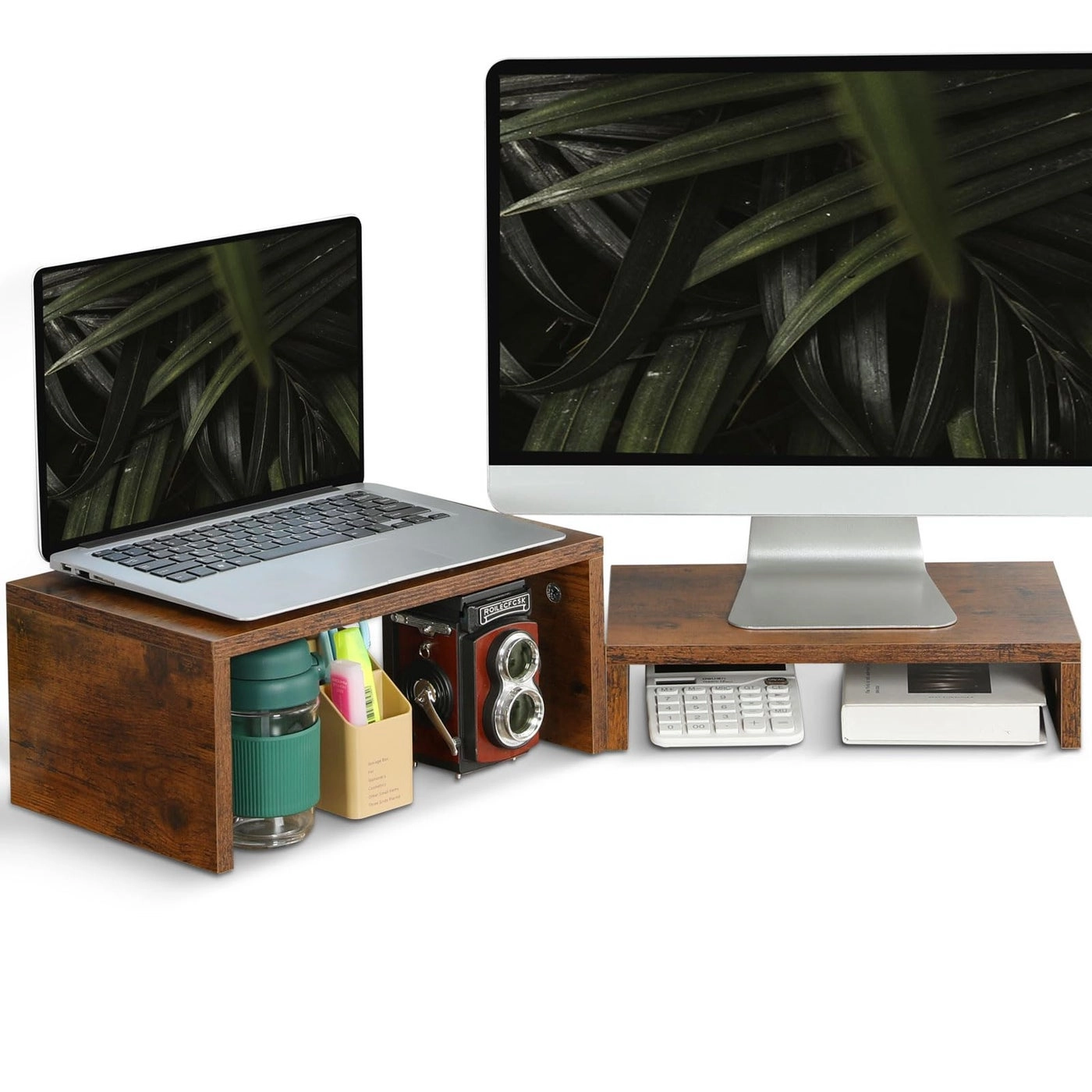 Adjustable Monitor Stand Riser Pack