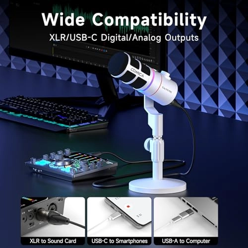 D10 Pro USB+Wireless+XLR Microphone