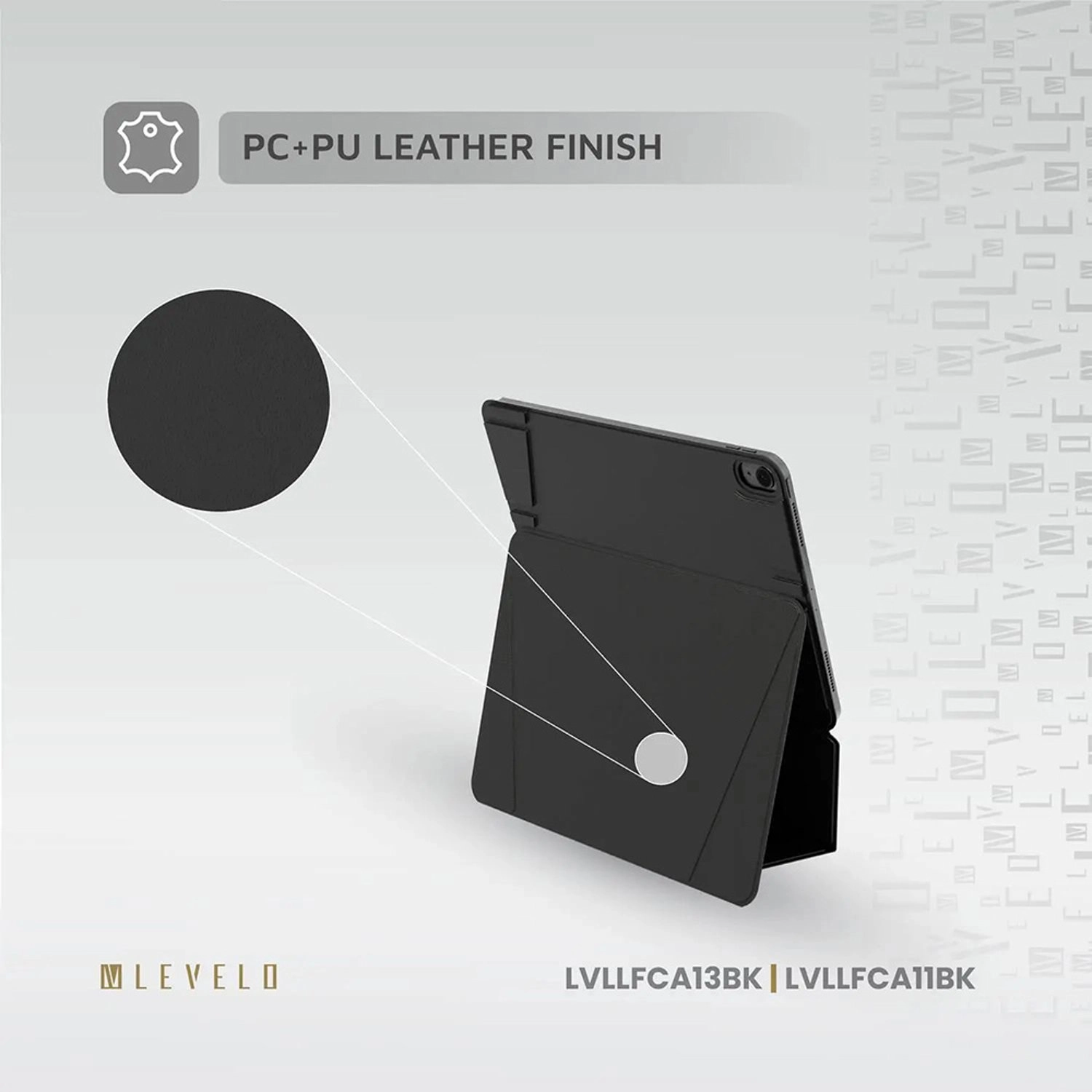 Detachable Magnetic Case with Card Holder and Pen Slot for iPad Air 13-inch (2024)