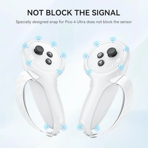 Comfort Controller Grips Cover - Pico 4 Ultra AntiSlip Silicone 1 Pair