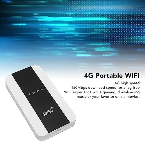 Mobile WiFi Hotspot - 4G LTE 802.11 b g n 150Mbps