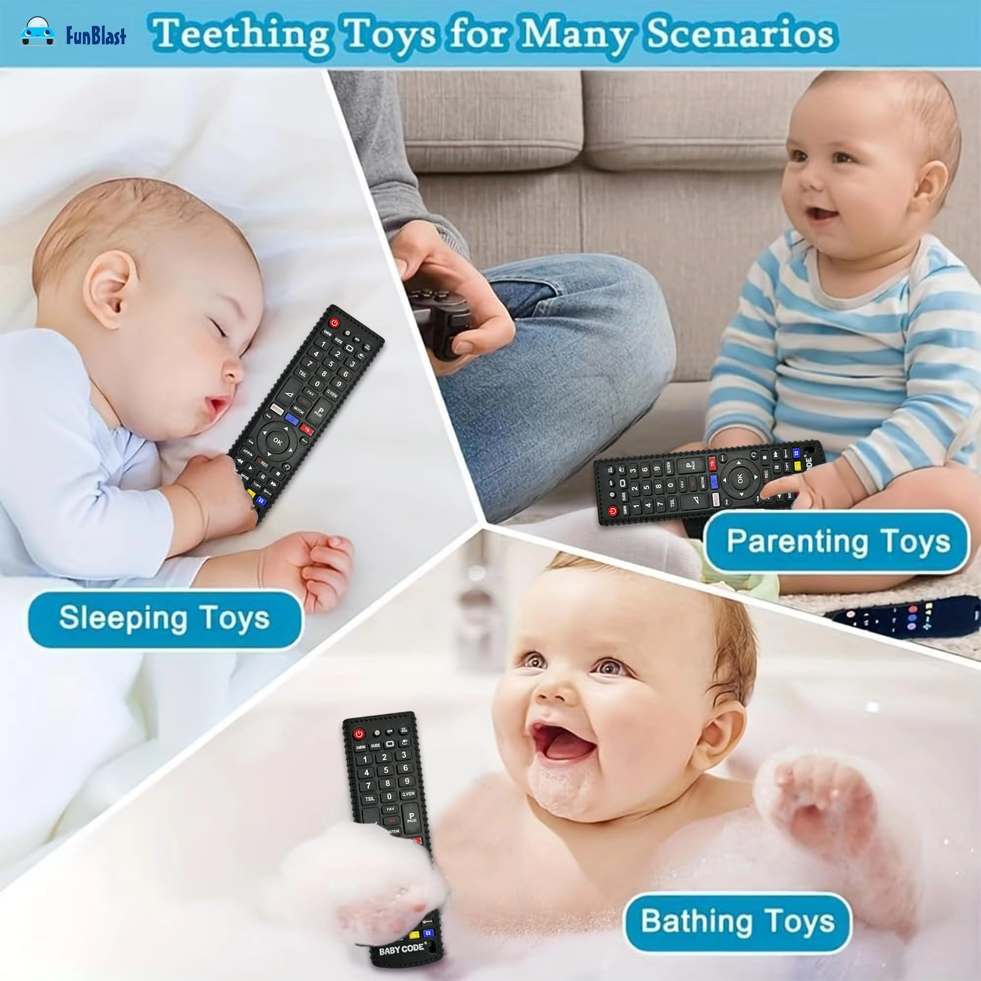 Remote Teether - Silicone