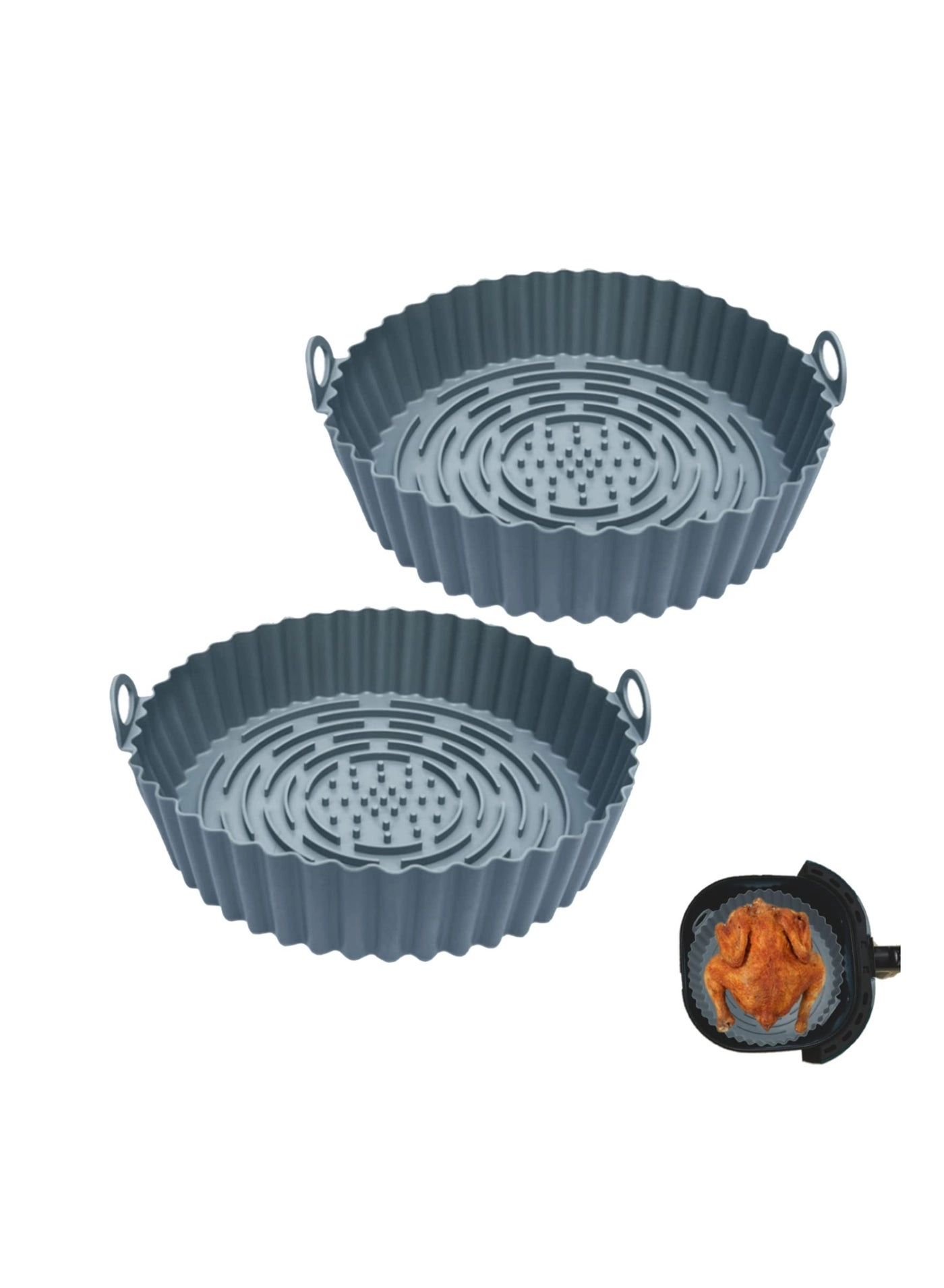 Silicone Air Fryer Liners - Silicone 2 piece(s)