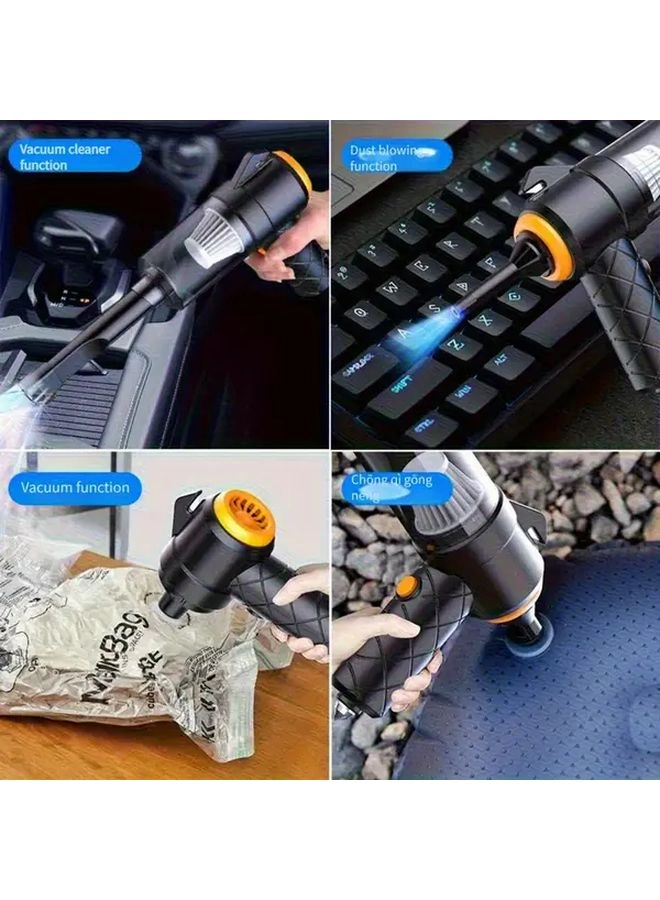 4-in-1 Wireless Handheld Vacuum Cleaner - 2000mAh