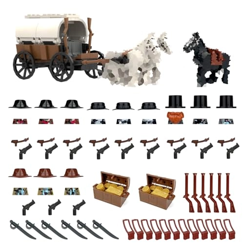 Western Cowboy Building Block Set (WC-001)