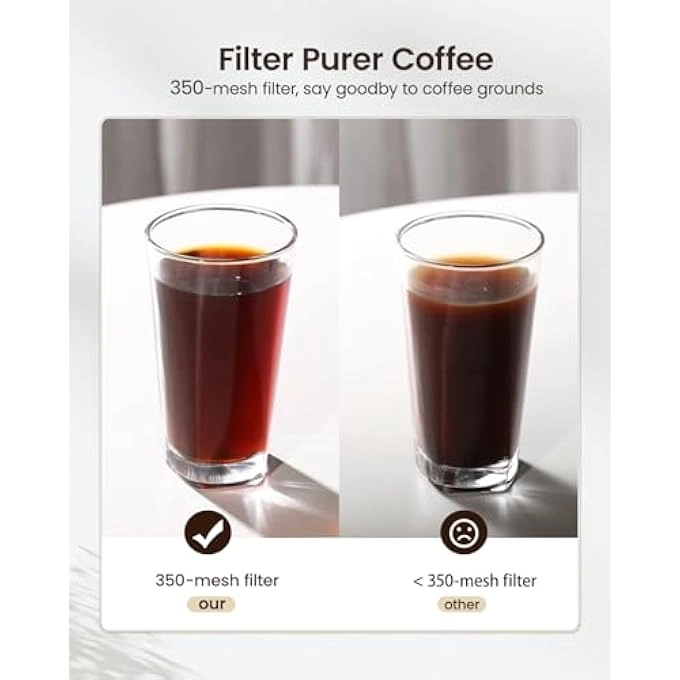 Compact Cold Brew - 41oz 350 Mesh Tritan