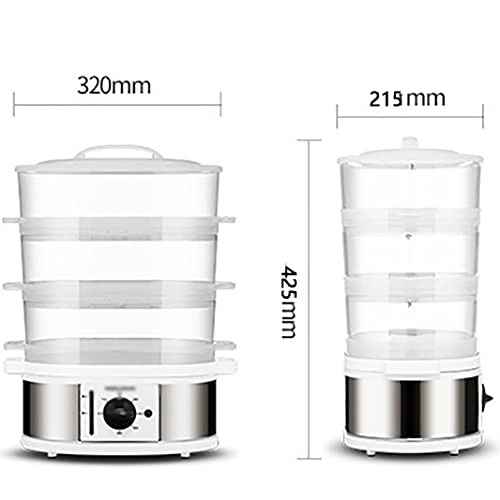 Electric Food Steamer - 3L*3 layers