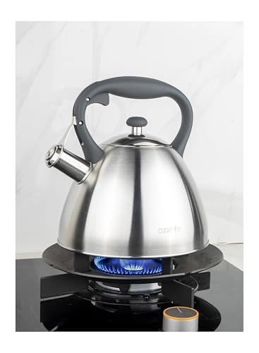 BRIN Stainless Steel Whistling Tea Kettle - 2.5 Liters