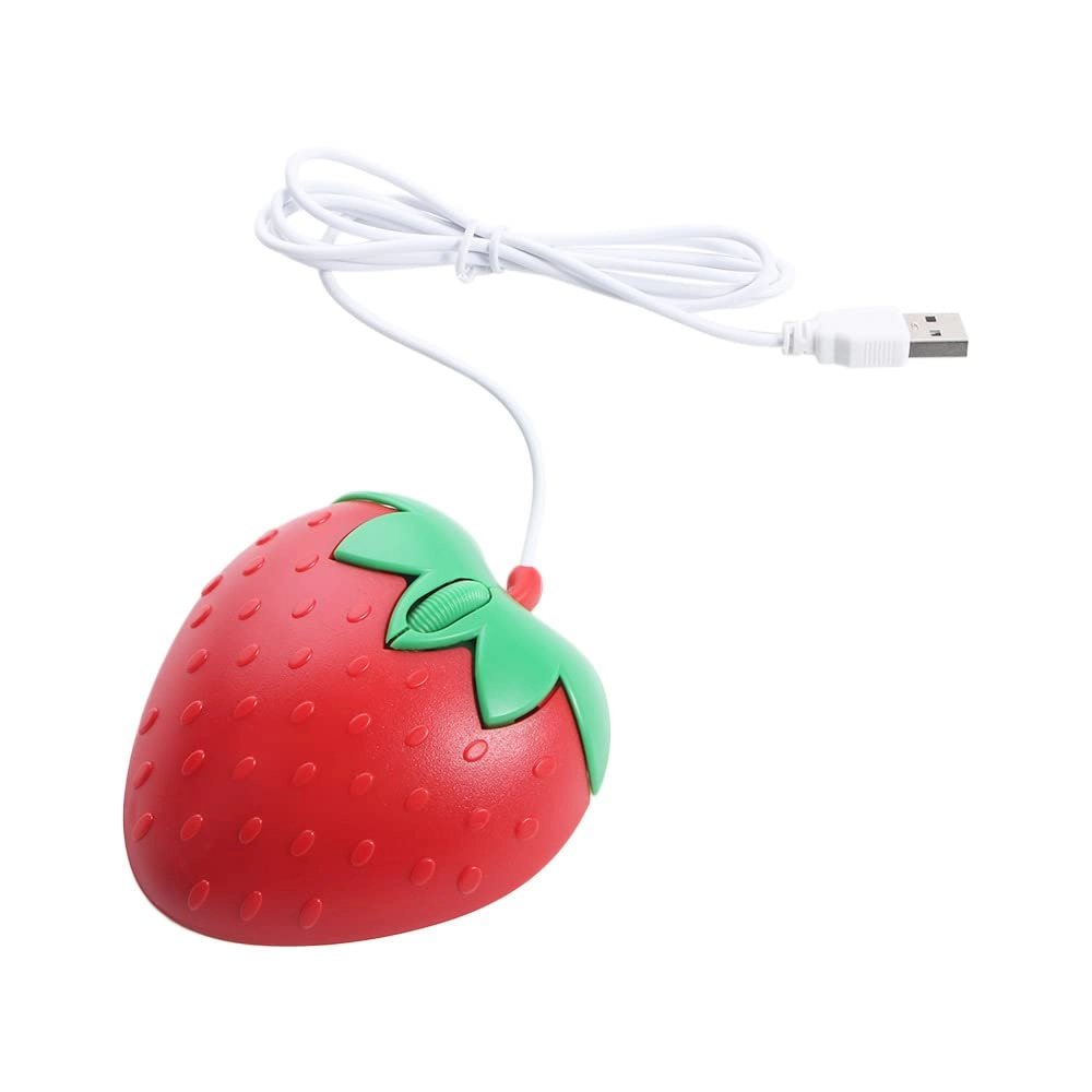 Vctitil 3D Strawberry Shape Mouse - USB