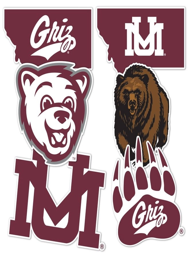 Desert Cactus University of Montana Sticker