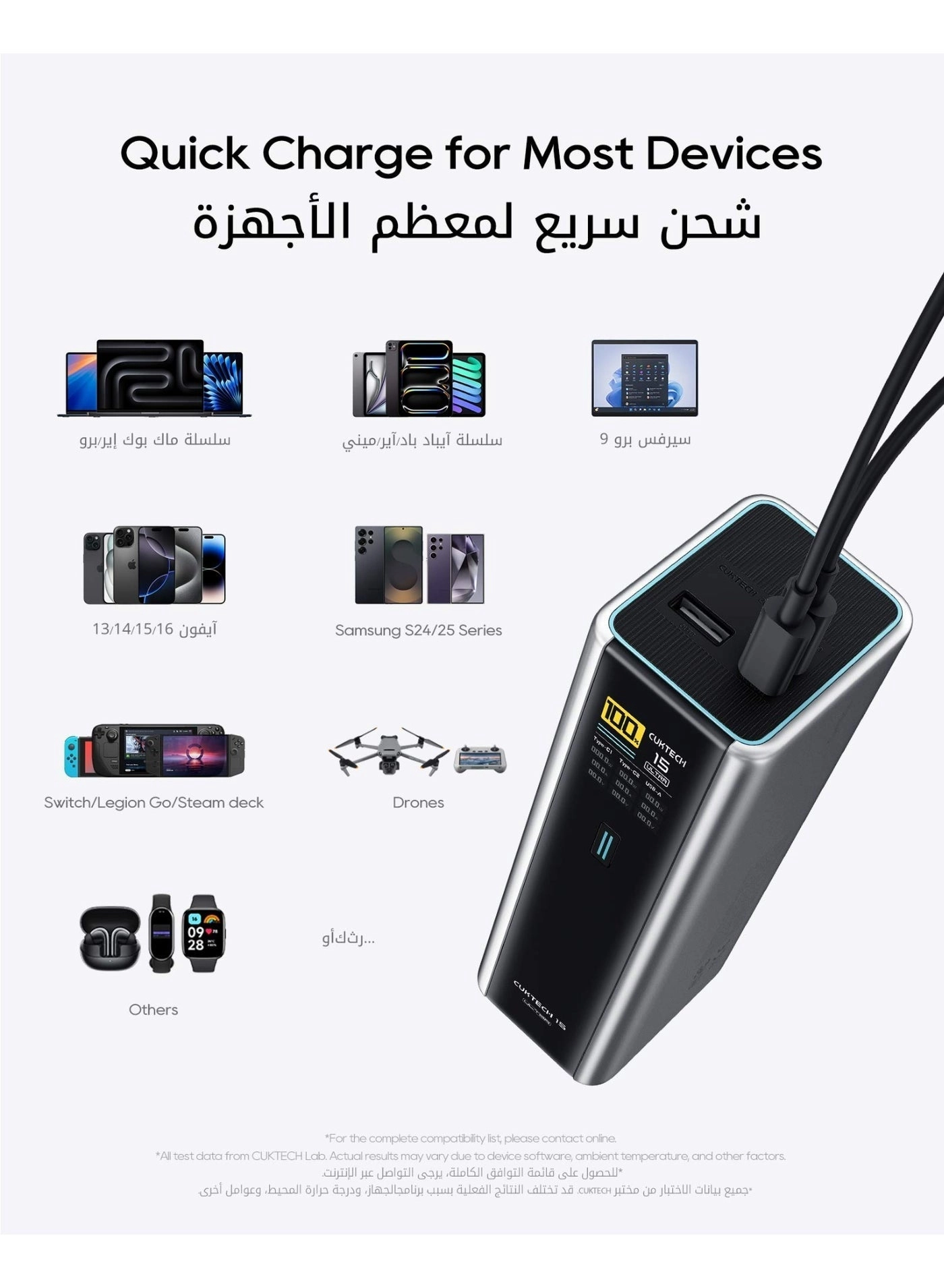15 Ultra - 20000mAh 210W PD3.1