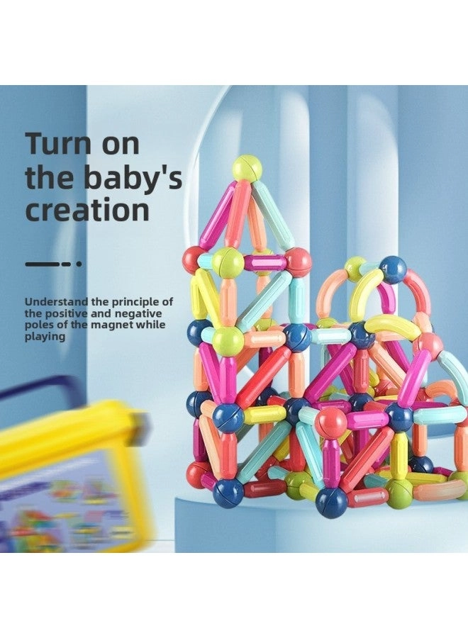 Magnetic Stick Toys - 128pcs