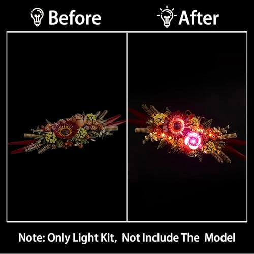 Lighting Kit 10314 for LEGO 10314 Dried Flower Centerpiece - Plastic