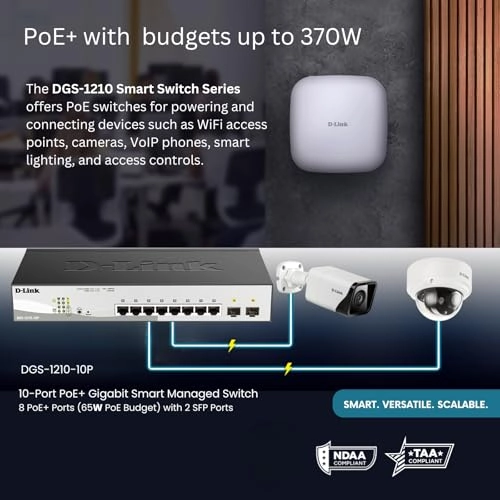 DGS-1210-10P 10-ports