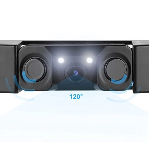 European Car License Plate Frame with Rear View Camera - Infrared 648*488