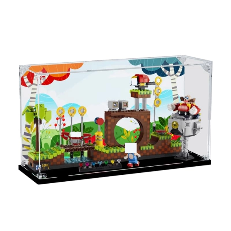 HCAEIOFJ Sonic the Hedgehog Display Case (21331) - Green Hill Zone