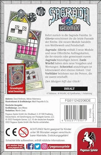 Sagrada Gloria: Expansion (German)