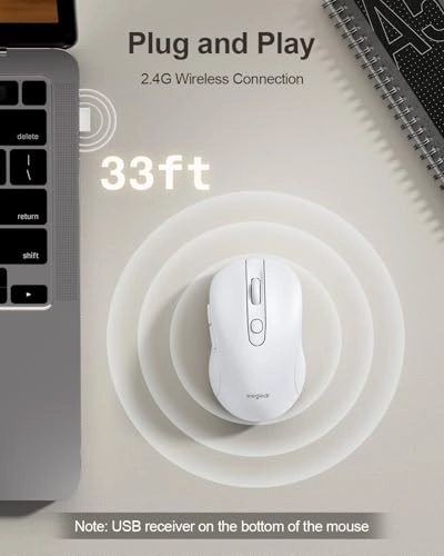 MW17 Slim Mini Cordless Mouse - USB