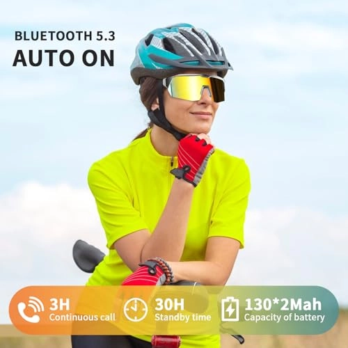 YJ006 - Bluetooth 5.3 Polarized Lenses Open Ear