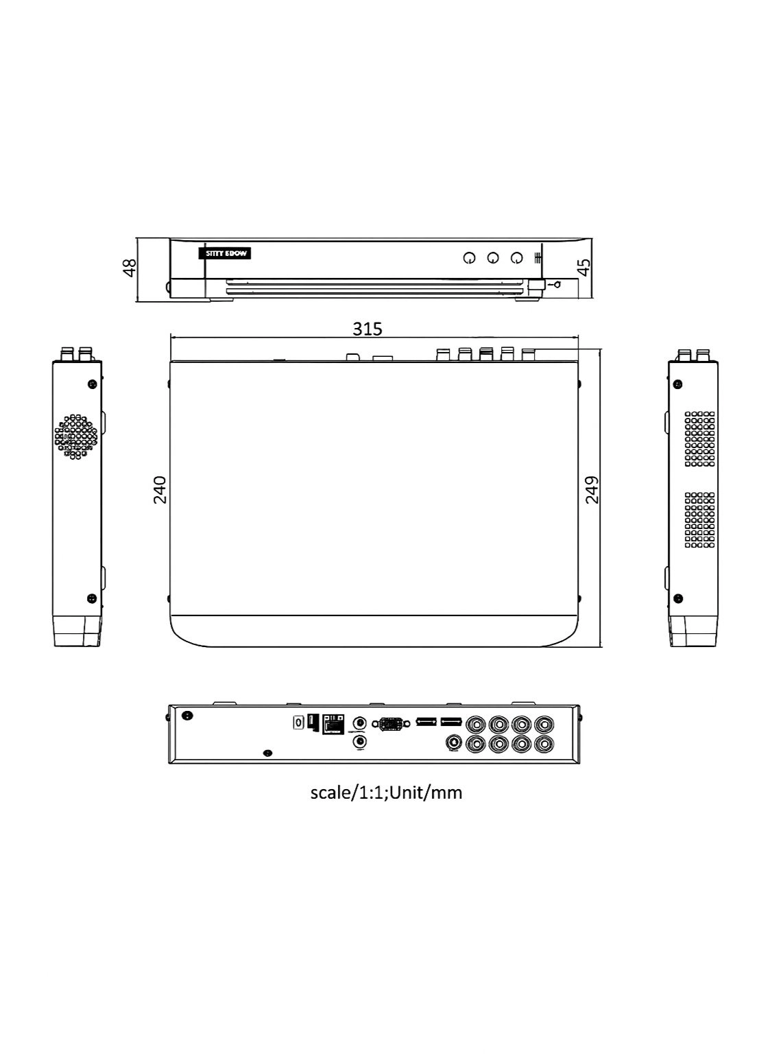 AcuSense DVR - 8 channels