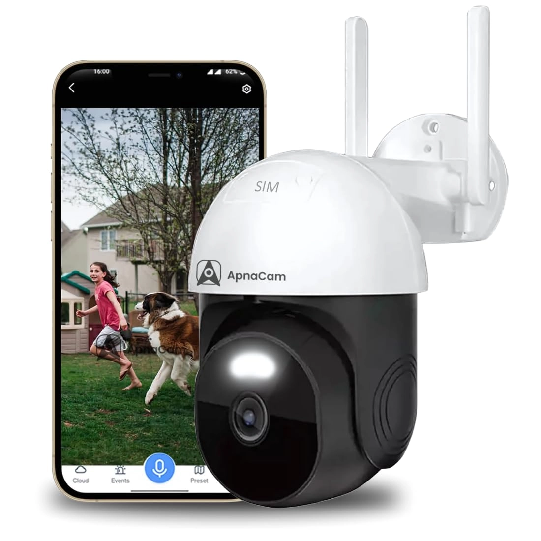 Dual Lens Mini PTZ Camera