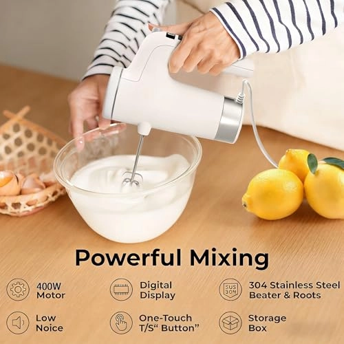 Hand Mixer - 9 Speed Digital Display