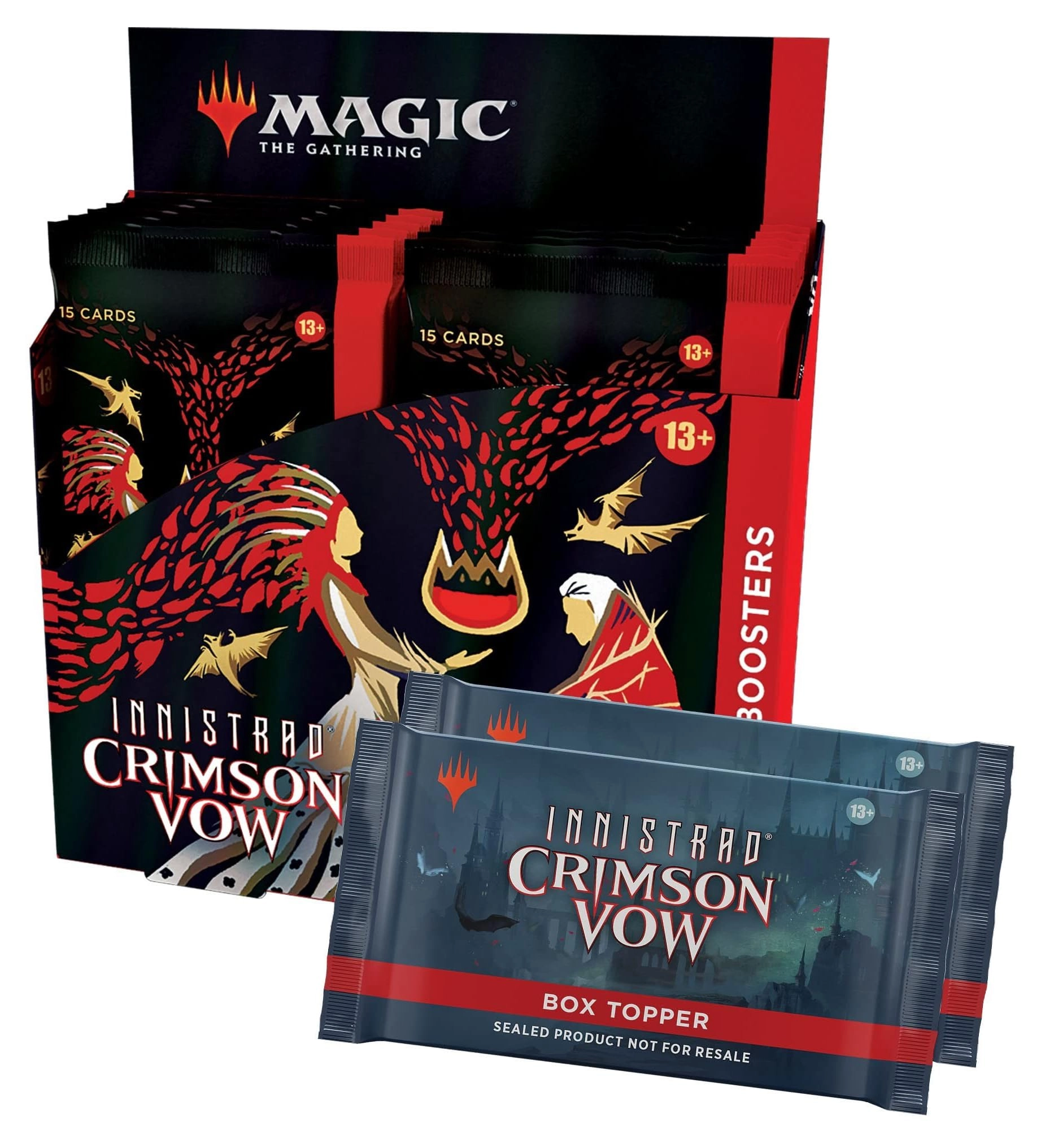 Magic: the Gathering Innistrad: Crimson Vow Collector Booster Box - 182 Cards