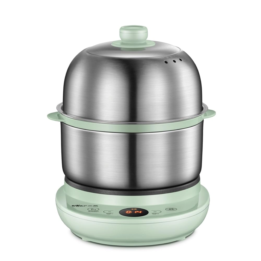 Bear Electric 2-Tier Small Food Steamer - 1 Liters