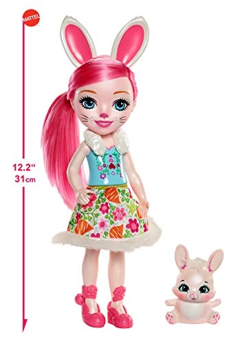 Bree Bunny Doll - 12-inch + Twist animal friend