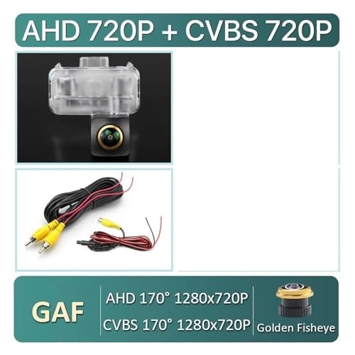 Reversing Camera - RCA interface PAL 512(H)X582(V); NTSC 512(H)X492(V)