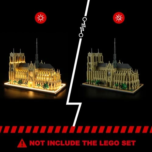 Light Kit - for LEGO Notre Dame Cathedral 21061