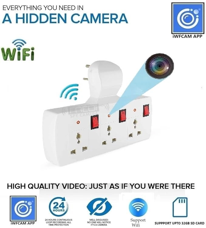 WiFi Socket Camera 1080P
