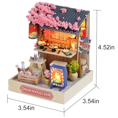 Miniature Dollhouse Kit - Magic Cabin