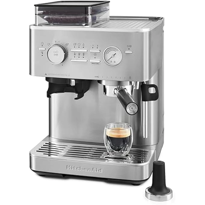 Semi Automatic - Conical Burr Grinder Steam Wand 5KES6551BSX