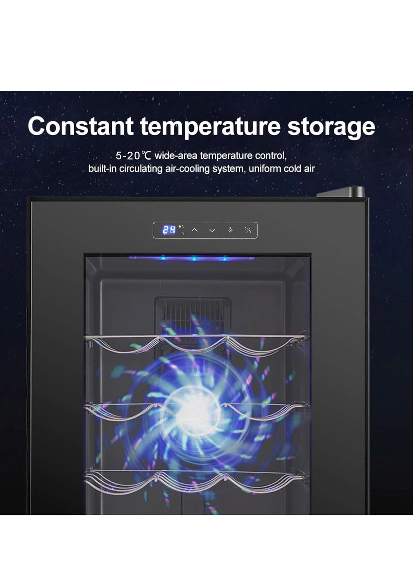 Bottle Cooler Refrigerator - 23 Bottles