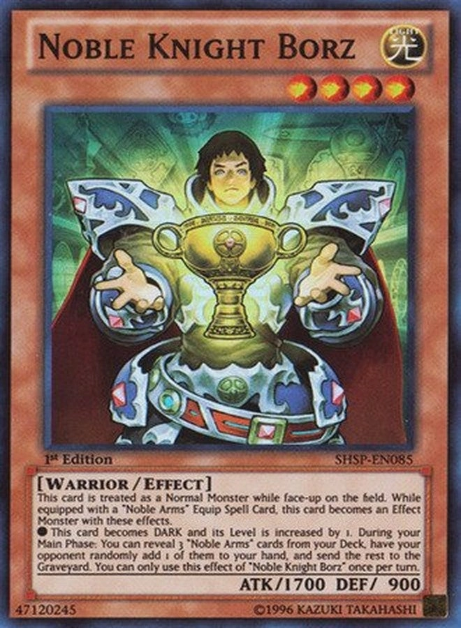 Yu-Gi-Oh! Noble Knight Borz SHSP-EN085 - 1st Edition