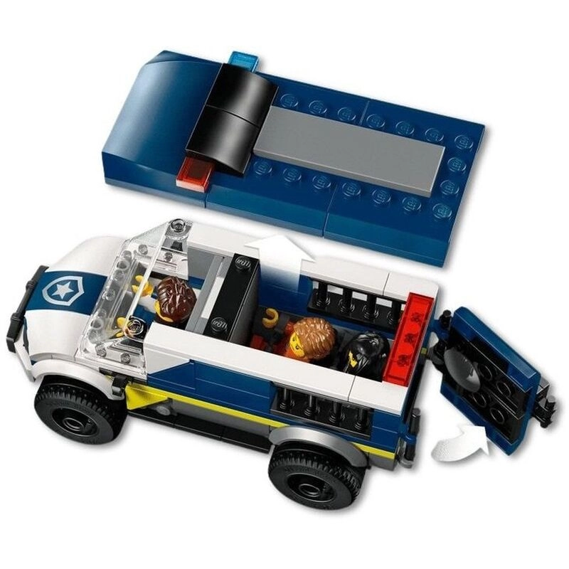 City Police Prisoner Transport Van (60479) - 3 Minifigures Motorbike
