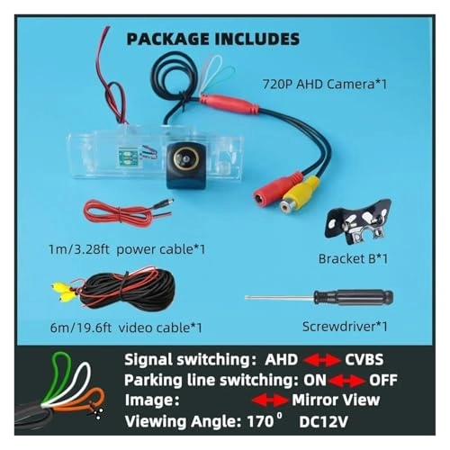 Backup Camera - Night Vision 756 (H) x 504 (V)