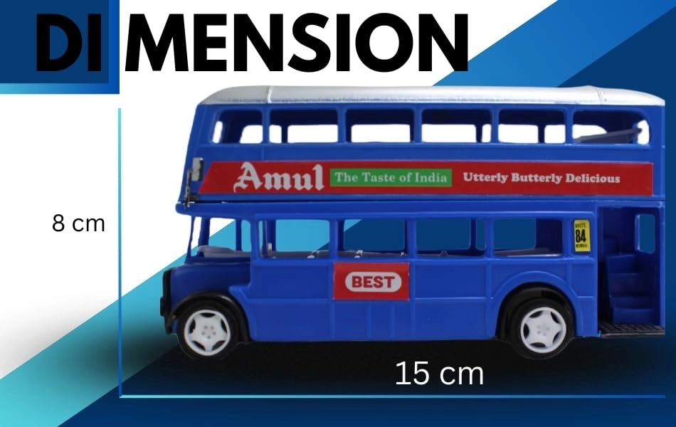 Double Decker Bus - 1 pcs