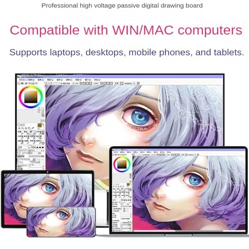 Electronic hand-drawing tablet - 8192